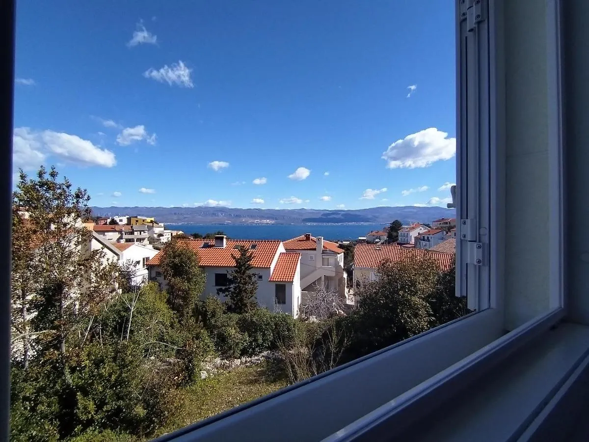 Island Bliss - 150 M From The Beach, With Sea View Apartment Vrbnik Croatia